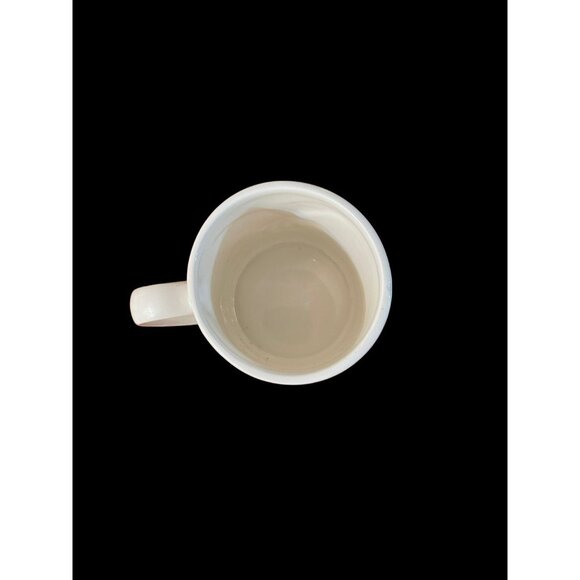 Vintage AMERICANA Bald Eagle Coffee Mug Mountain Motif Ceramic - Picture 3 of 4